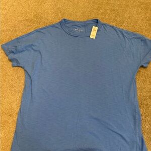 Women's Aerie Short Sleeve T-Shirt in Blue - Size Medium